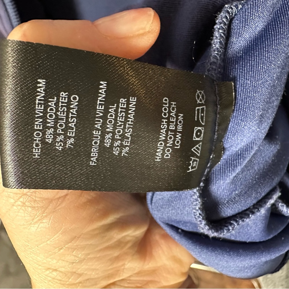 Rae Mode - Modal Lounge Full Zip Jacket - Smoky Navy - 2x (18-22) - - Picture 10 of 10